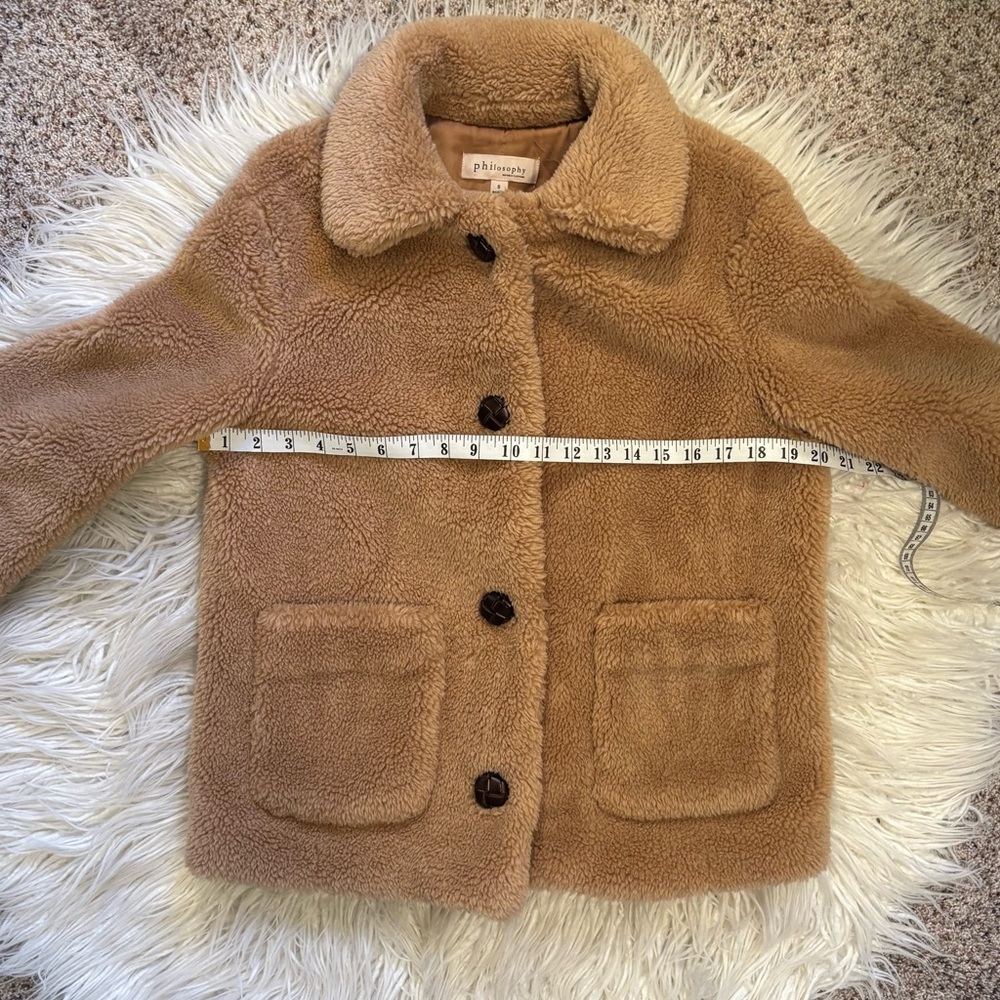 Philosophy Teddy Bear Coat Size S
EUC - Picture 9 of 12